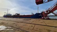 74.94m Cargo Vessel - Self-Discharger Volvo Excavator