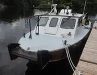1969 29′ x 10.5′ Lafco Aluminum Crew Boat/Work Boat