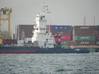 Container Barge / Pusher Tug Combo