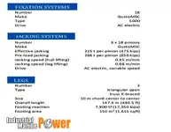 6,100 HP CANTILEVER JACK UP DRILL RIG FOR SALE