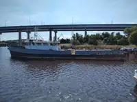 103.9' x 25' Steel Utility Supply Vessel - NEEDS WORK