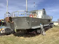 1999 48’10 x 13’7 Aluminum Twin Screw Work Boat w/Trailer